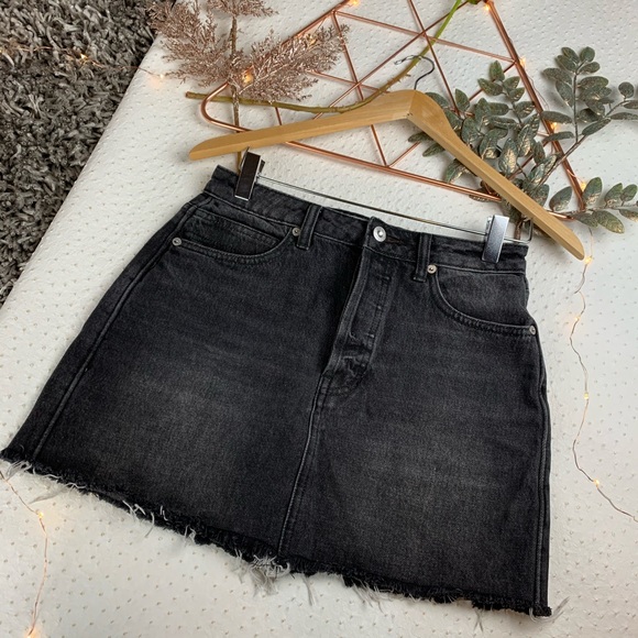 We The Free - Free People Denim Mini Skirt - Picture 5 of 8